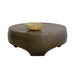 Sunpan Tarsus Indoor and Outdoor Round Concrete Coffee Table