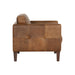 Sunpan Karmelo Cognac Leather Modern Armchair