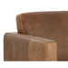 Sunpan Karmelo Cognac Leather Modern Armchair