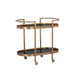 Sunpan Koen Gold Bar Cart