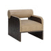 Sunpan Coburn Wood Base Modern Lounge Chair