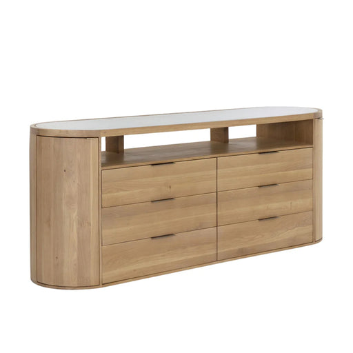 Sunpan Stella Wood Dining Room Sideboard