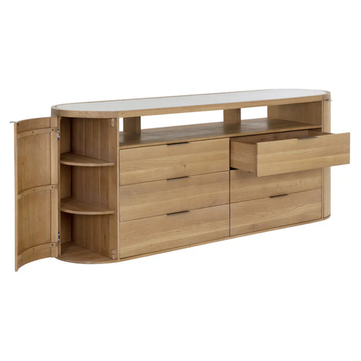 Sunpan Stella Wood Dining Room Sideboard