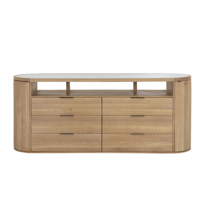 Sunpan Stella Wood Dining Room Sideboard