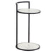 Sunpan Parga Indoor and Outdoor Round Concrete End Table