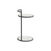 Sunpan Parga Indoor and Outdoor Round Concrete End Table