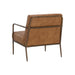 Sunpan Lathan Bovine Leather Modern Lounge Chair