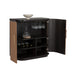 Sunpan Dresden Wood Bar Cabinet