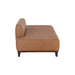 Sunpan Ilyana Aline Butternut Bovine Leather Daybed