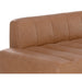 Sunpan Ilyana Aline Butternut Bovine Leather Daybed