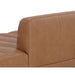 Sunpan Ilyana Aline Butternut Bovine Leather Daybed