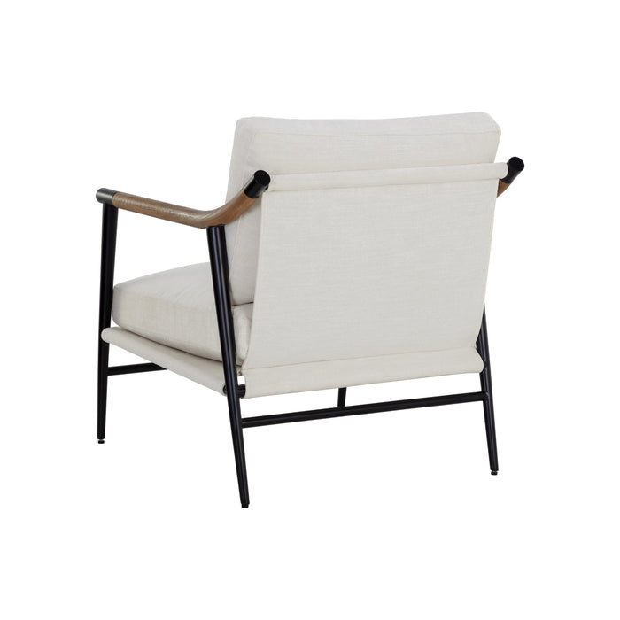 Sunpan Meadow Polyester Fabric Modern Armchair