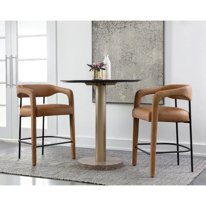 Sunpan Mavia Brown Counter Stool