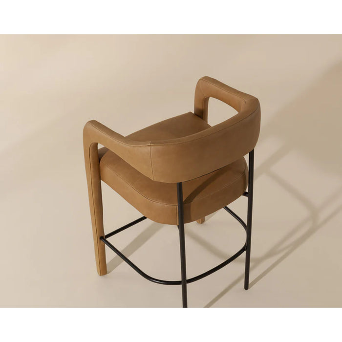 Sunpan Mavia Brown Counter Stool