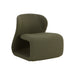 Sunpan Sophiene Copenhagen Olive Lounge Chair 