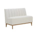 Sunpan Kosovo White Banquette 