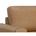 Sunpan Camus Brown Leather Mid Century Modern Armchair