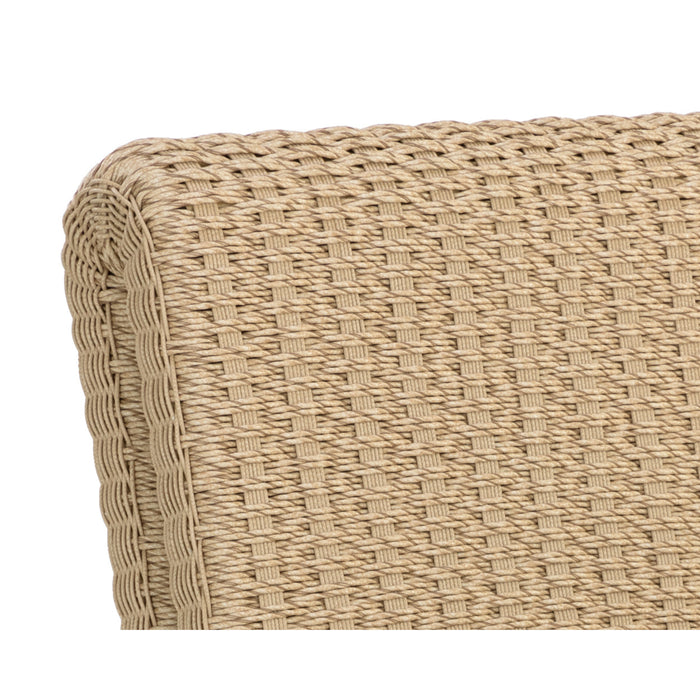 Sunpan Modern Edessa Outdoor Rattan Dining Chair