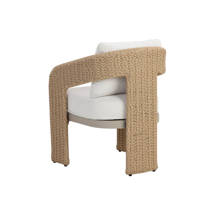 Sunpan Modern Pylos Outdoor Dining Armchair