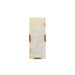 Sunpan Modern Rovira 20" Tall Alabaster Wall Sconce