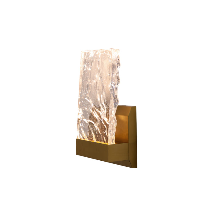 Sunpan Luxury Indira 15" Tall Glass Wall Sconce