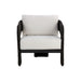 Sunpan Pylos Louis Cream Lounge Chair 