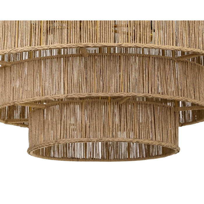 Sunpan Modern Round Large Alyssa Chandelier Light