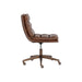 Sunpan Stinson Faux Leather Adjustable Swivel Office Chair