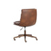 Sunpan Stinson Faux Leather Adjustable Swivel Office Chair