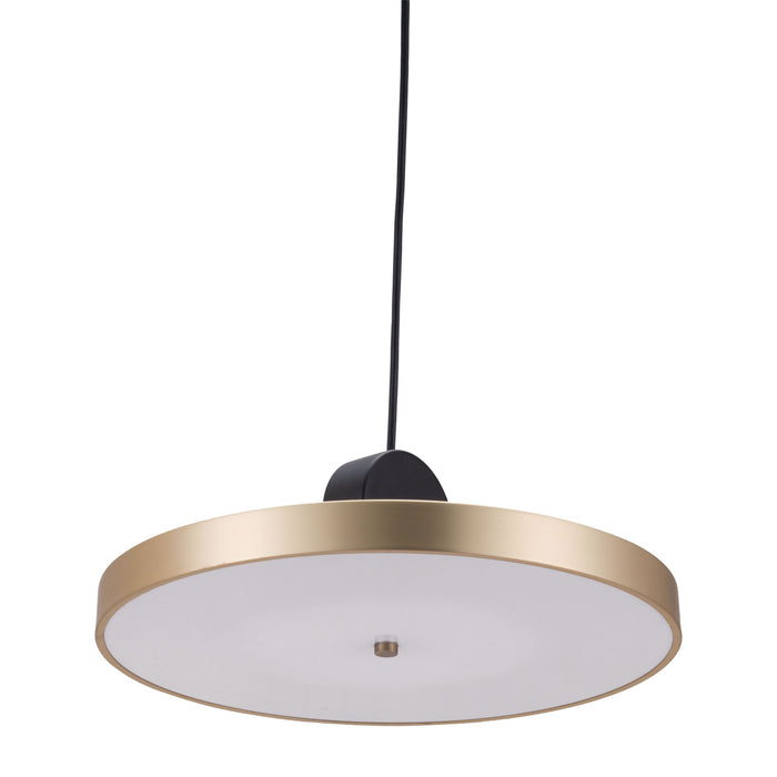 Zuo Mozu Gold & Black Electroplated Steel Modern Ceiling Lamp