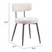 Zuo Blanca White Dining Chair