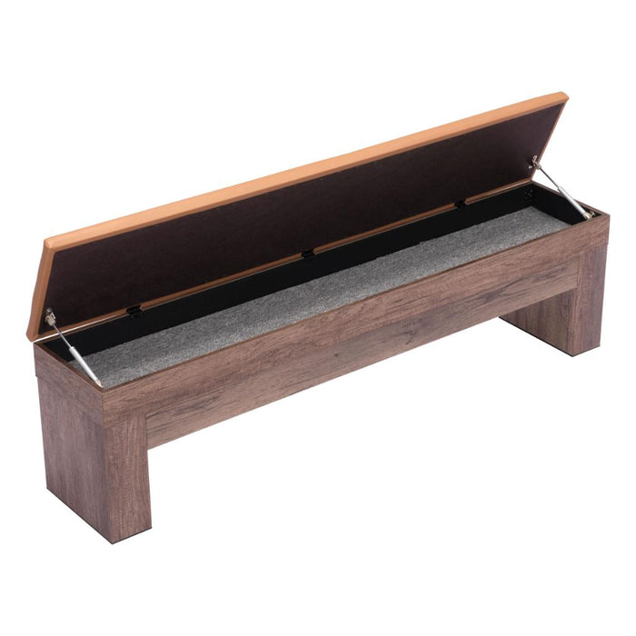 Bonker Storage Bench Brown