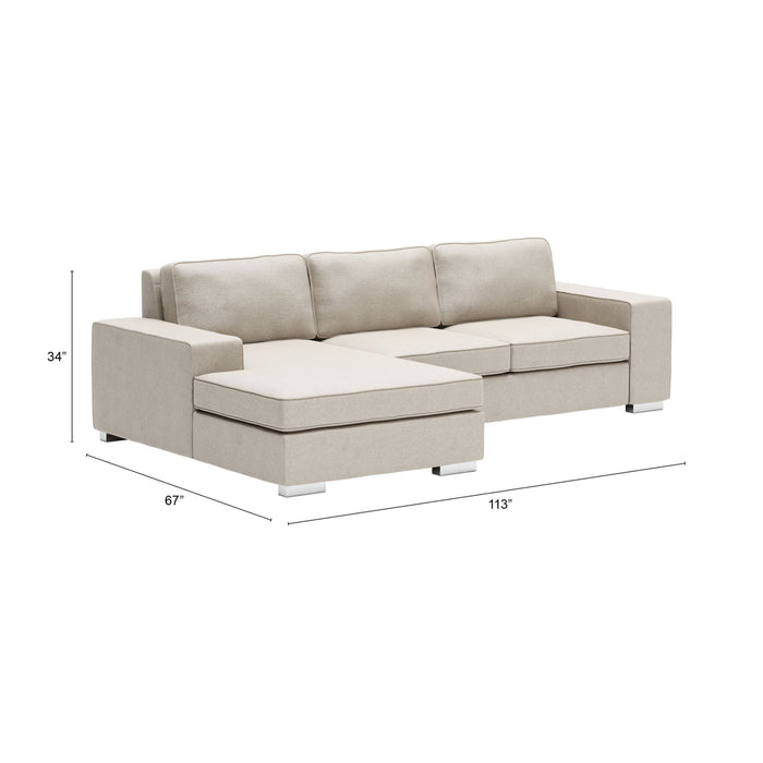 Zuo Modern Brickell Sectional