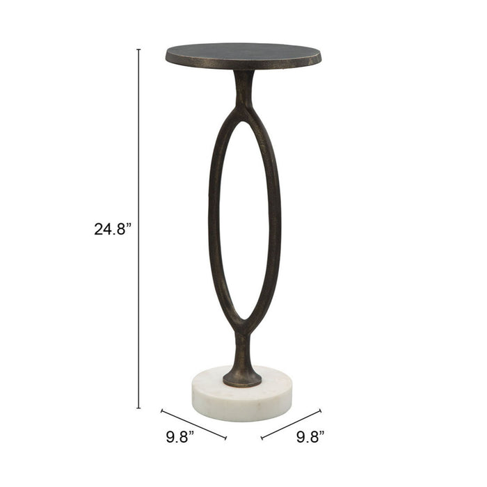 Zuo Bonita Round Accent Table