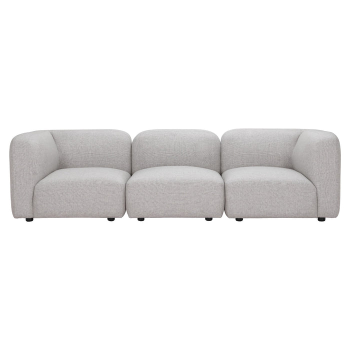 Zuo Modern Biak Upholstered Fabric Corner Sofa/Sectional Chair