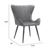 Zuo Alejandro Dining Chair Vintage Gray