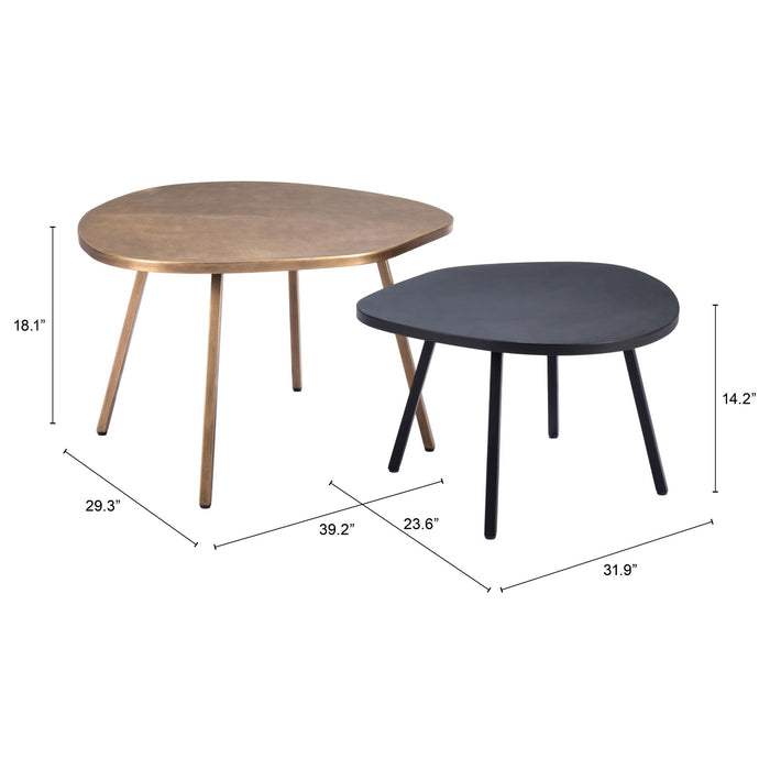 Zuo Castelo Coffee Table Set