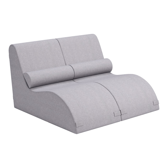 Zuo Luanda Modern and Durable Gray Outdoor Lounge Chair