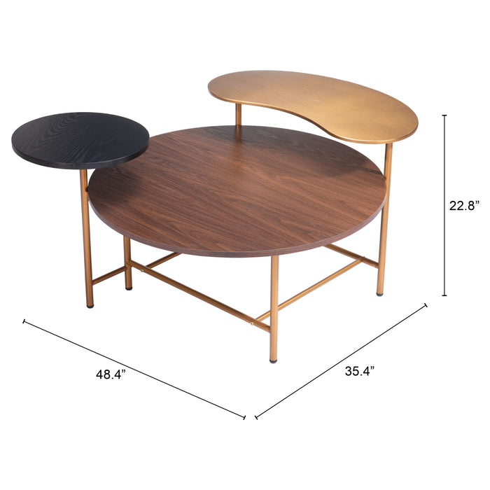 Zuo Viken Multicolor Coffee Table