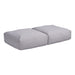 Zuo Luanda Modern and Versatile Gray Outdoor Ottoman