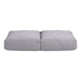 Zuo Luanda Modern and Versatile Gray Outdoor Ottoman