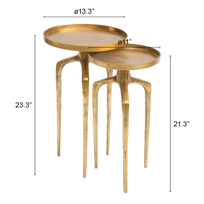 Zuo Como Nesting Accent Table Set