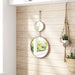 Zuo Mott Modern Gold Painted Steel Wall Mirror