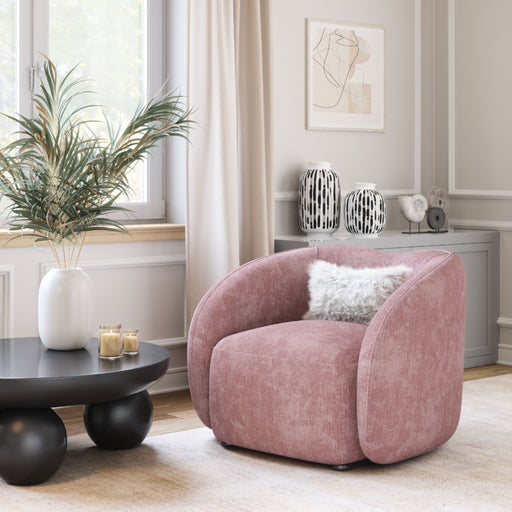 Zuo Modern Tallin Pink Accent Chair