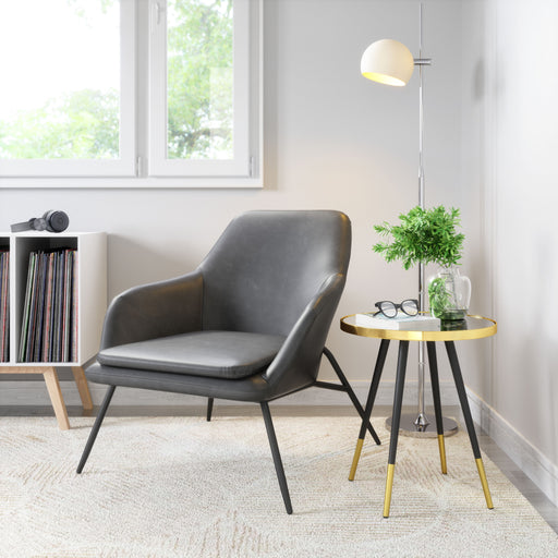 Zuo Modern Manuel Grey Accent Chair