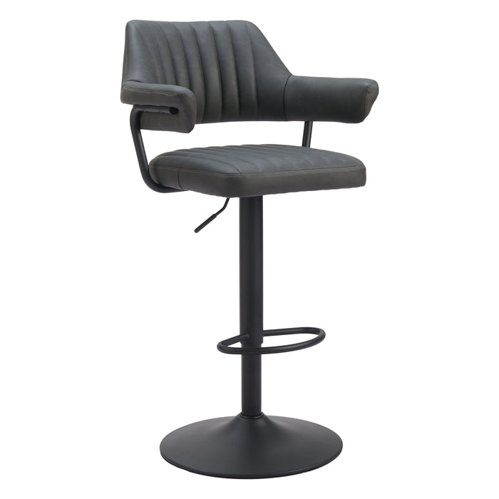 Zuo Erret Adjustable Barstool Gray