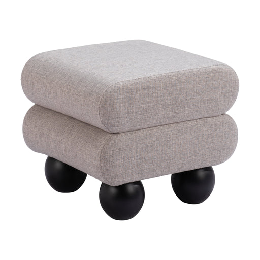 Zuo Modern Davao Grey Ottoman