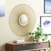 Zuo Glow Modern Round Gold Wall Mirror