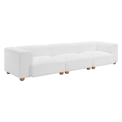 Zuo Modern Tayte White Sofa