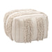 Zuo Modern Peru Beige Ottoman